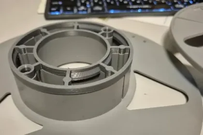 hex spool spacer installation instructions