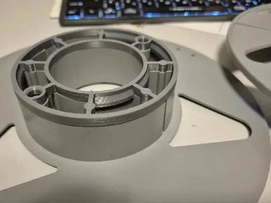 hex spool spacer installation instructions