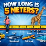 how long is 5 meters
